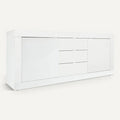 **Moderne witte kast met lades en deuren**