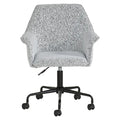**Ergonomische bureaustoel met verstelbare hoogte en moderne stof**