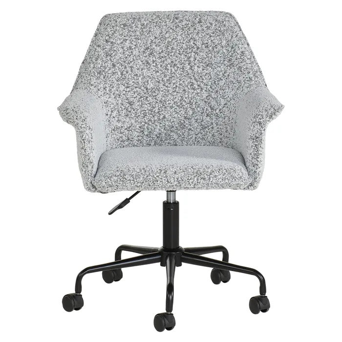 **Ergonomische bureaustoel met verstelbare hoogte en moderne stof**